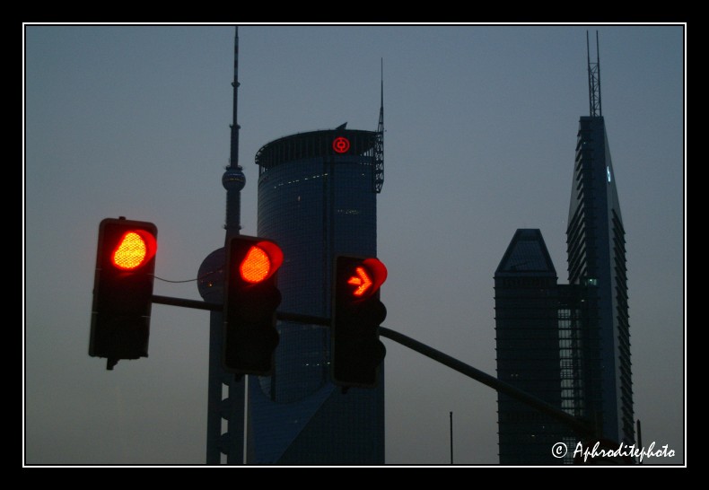 Shanghai, trafic light